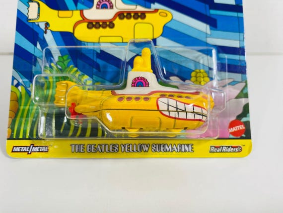 Hot Wheels Premium the Beatles Yellow Submarine Die-cast Submarine