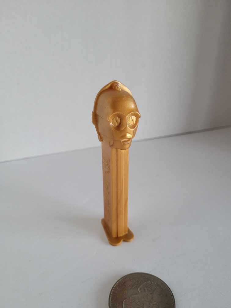 ビンテージ PEZ オールドペッツ 台付 限定 C3PO ビンテージ PEZ オールドペッツ 台付 限定 C3PO 図鑑】オールド