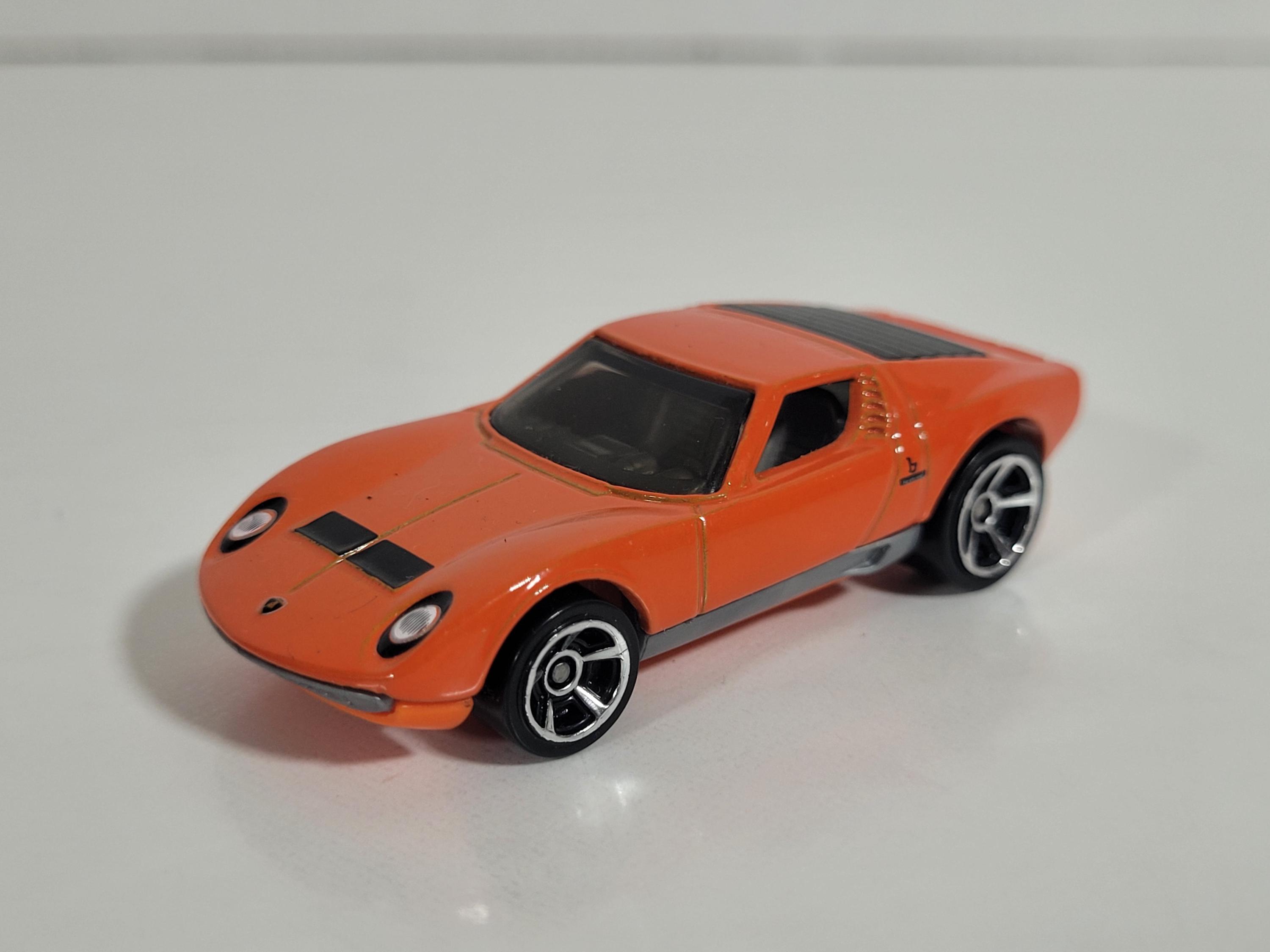 Hot Wheels Lamborghini Miura P400 SV Die-cast Toy Car/awesome