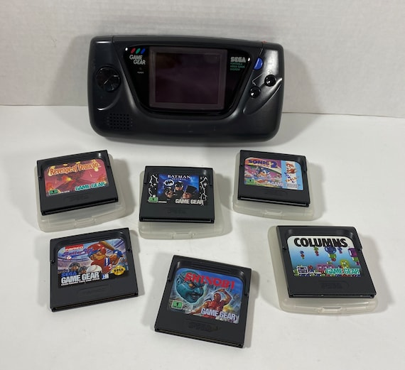 Vintage 1991 Authentic Sega Game Gear Portable Video Game System