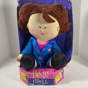 Vintage 1997 The Rosie O'Donnell Sprechendes Plüschtier • Im Karton • Sammlerstück | Ausstellungsstück | Geschenkartikel