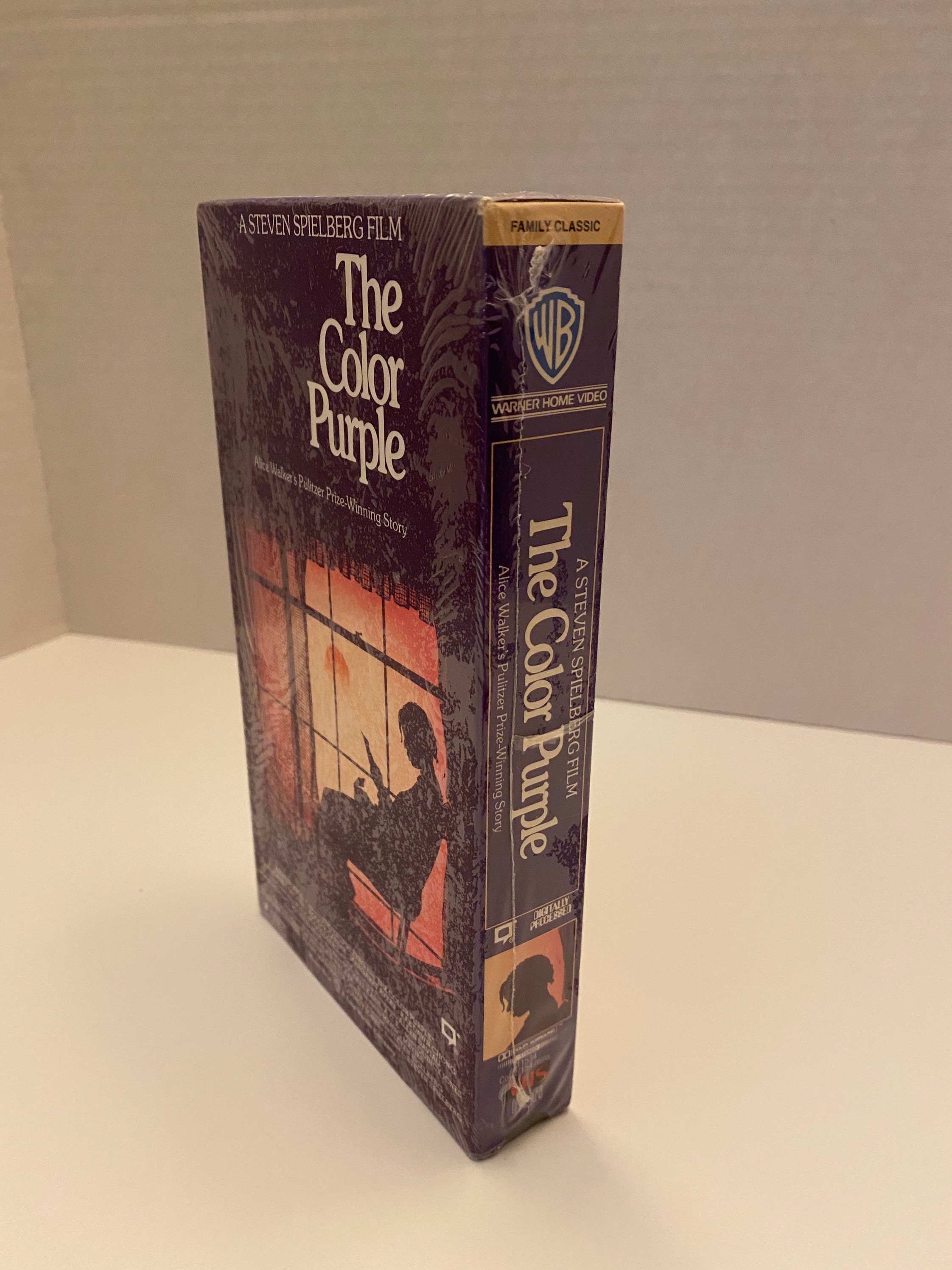 Vintage 1985 •sealed• the Color Purple VHS Video Tape-starring