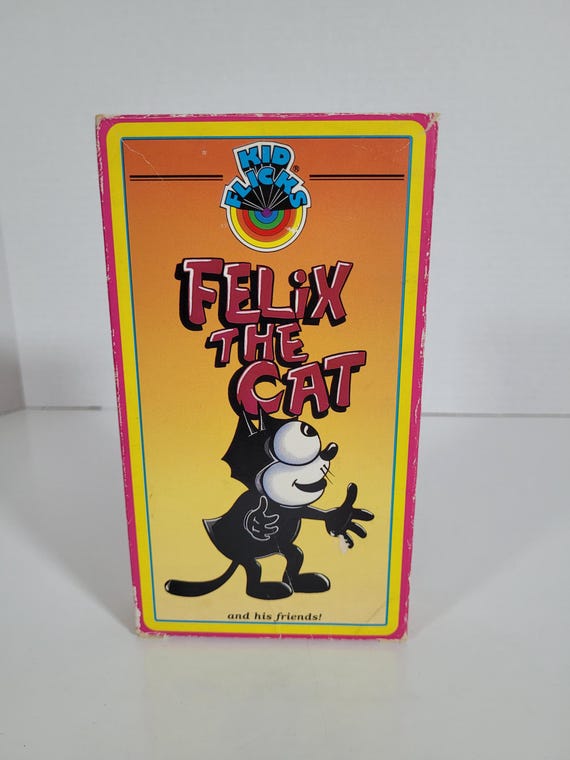 Vintage Felix the Cat & His Friends VHS Tape/animated Cartoon