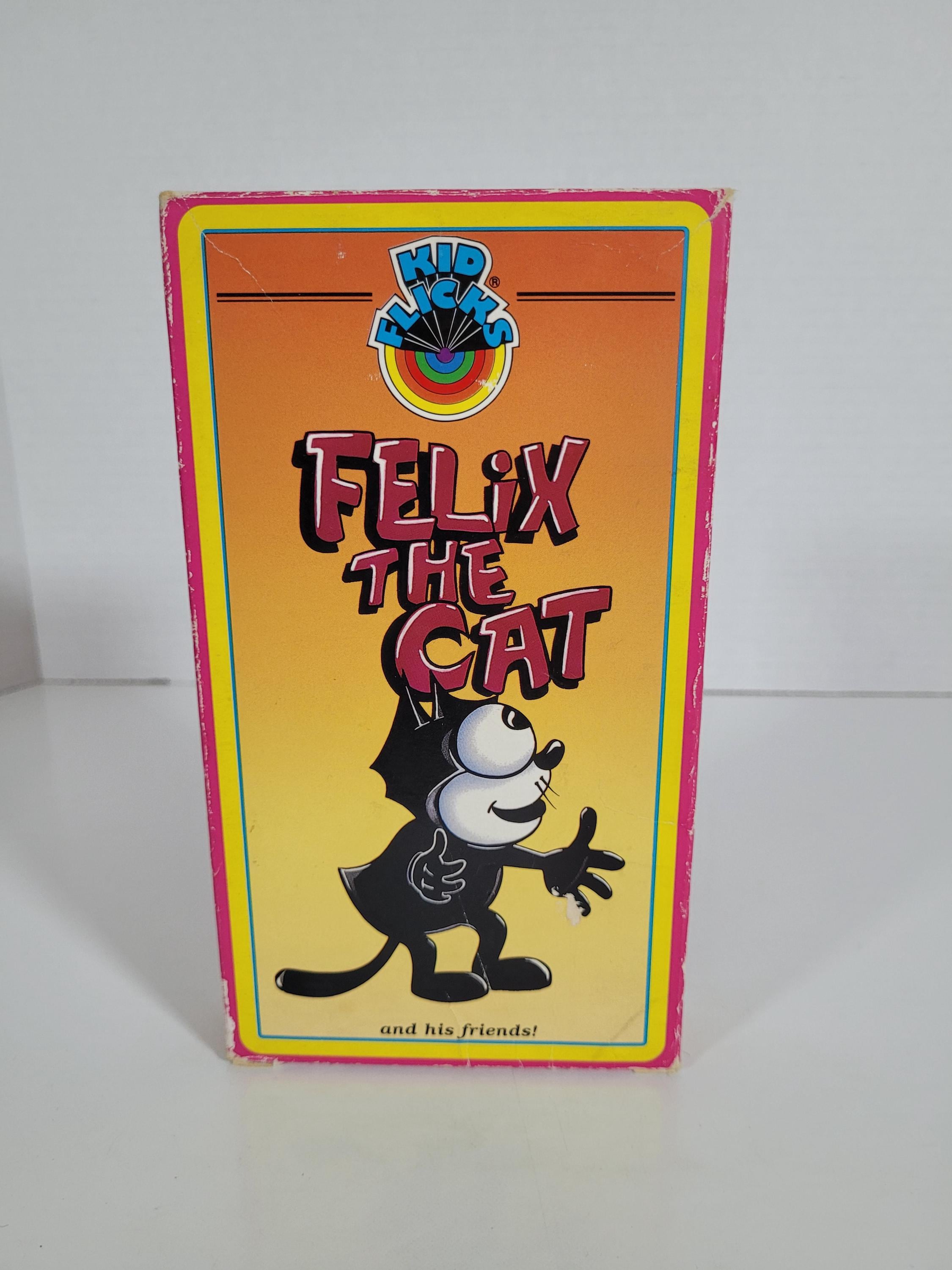 Vintage Felix the Cat & His Friends VHS Tape/animated Cartoon - Etsy