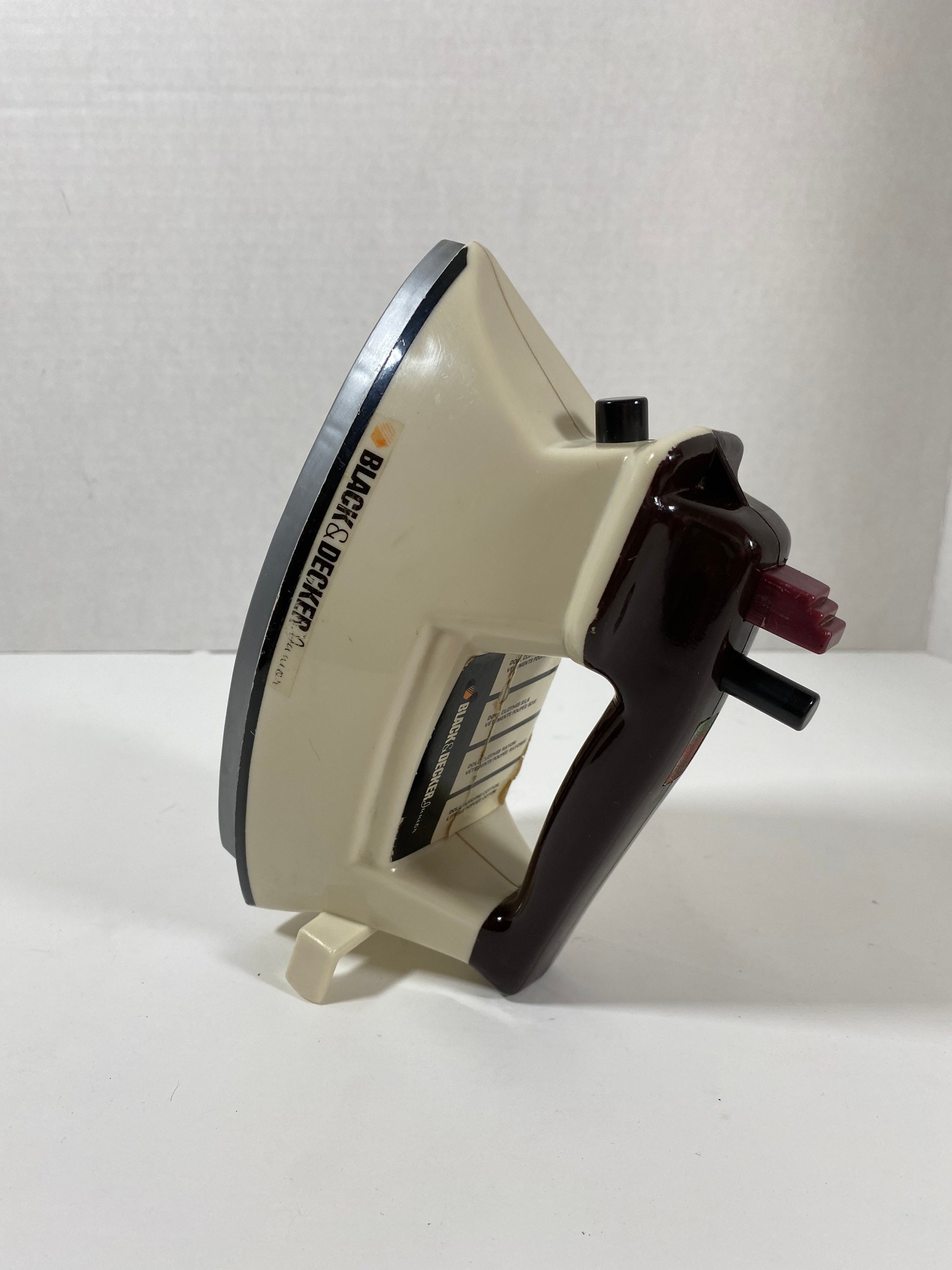 Vintage and Rare 1987 Black & Decker Junior Play Iron Collectible Display  Item Nostalgia Gift Idea 