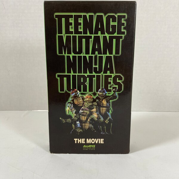 vintage 1990 TMNT Teenage Mutant Ninja Turtles : Le film - Collection | Animé | Films de jour de pluie | Idée Cadeau