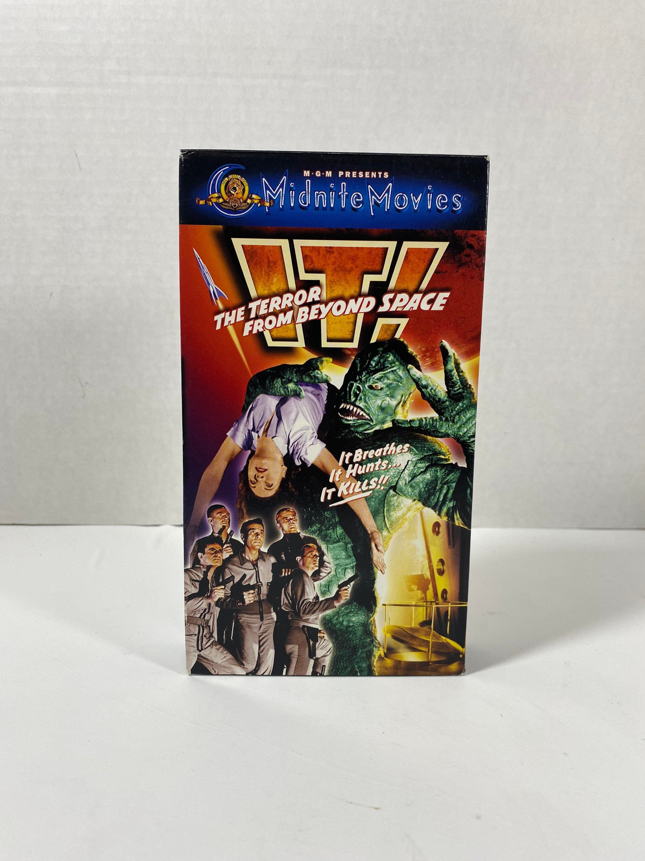 Vintage It! the Terror From Beyond Space B/W VHS - Starring