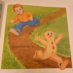 Vintage 1985 the Gingerbread Man paperback By: Karen Schmidt - Etsy