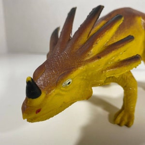 Vintage 1985 Imperial Styracosaurus Prehistoric Dinosaur Action Figure