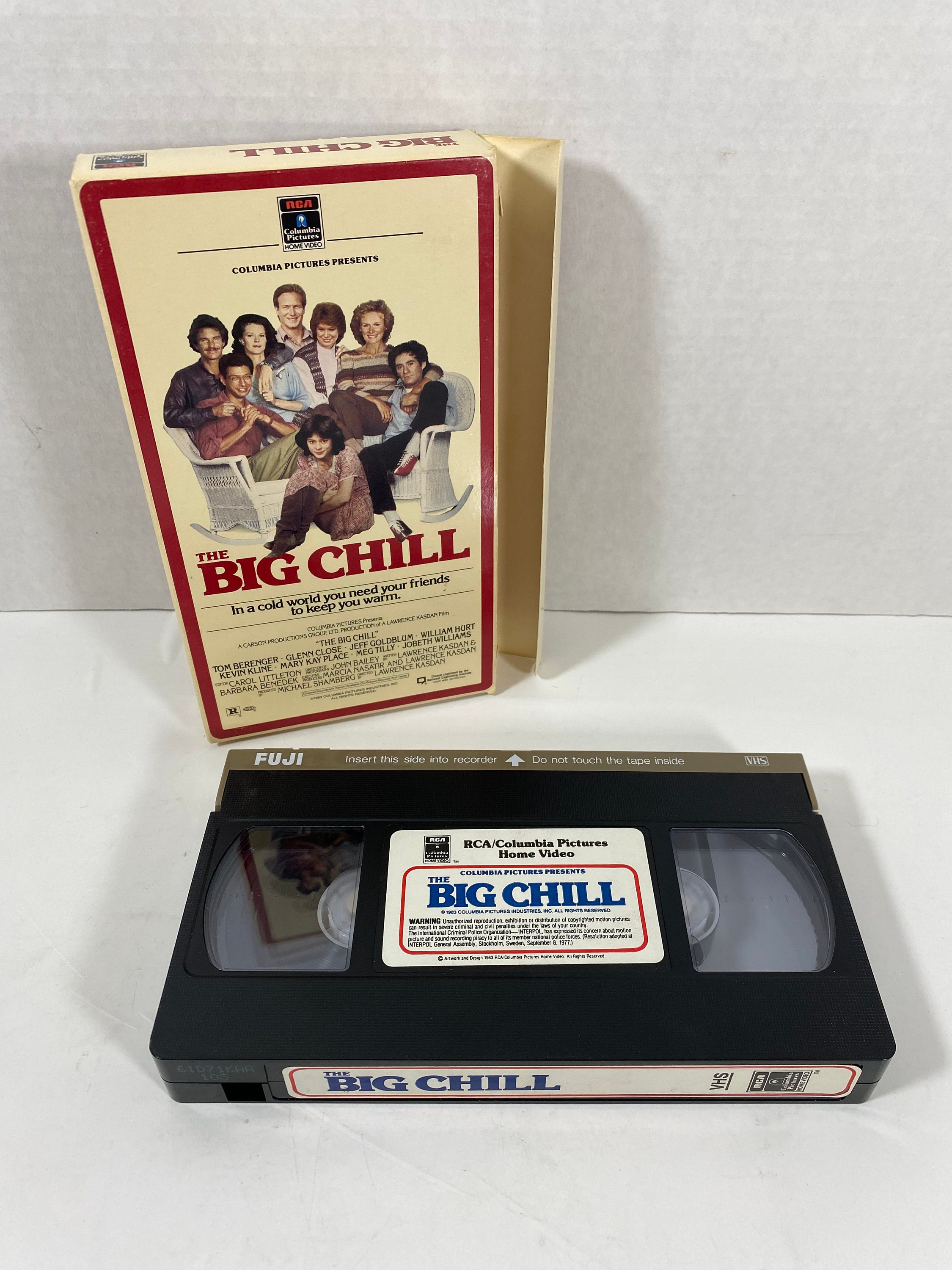 Vintage 1983 the Big Chill VHS - Starring: Tom Berenger, Glenn