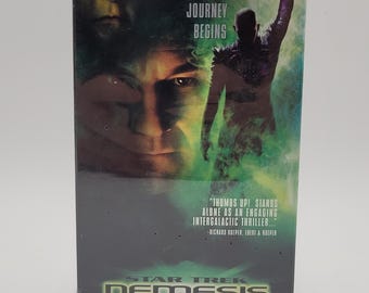 Vintage Star Trek Nemesis VHS Tape Sci-Fi Film SEALED
