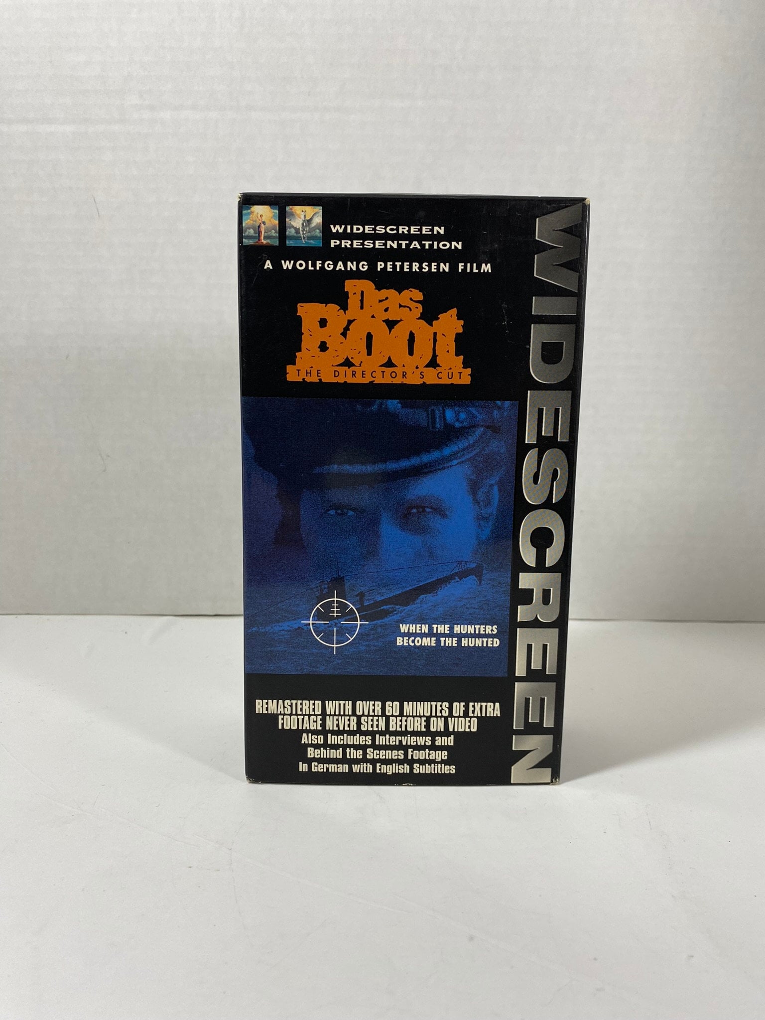 Vintage 1997 Das Boot Double Cassette VHS Starring: Jürgen Prochnow,  Herbert Grönemeyer & Klaus Wennemann Collectible Gift Idea 