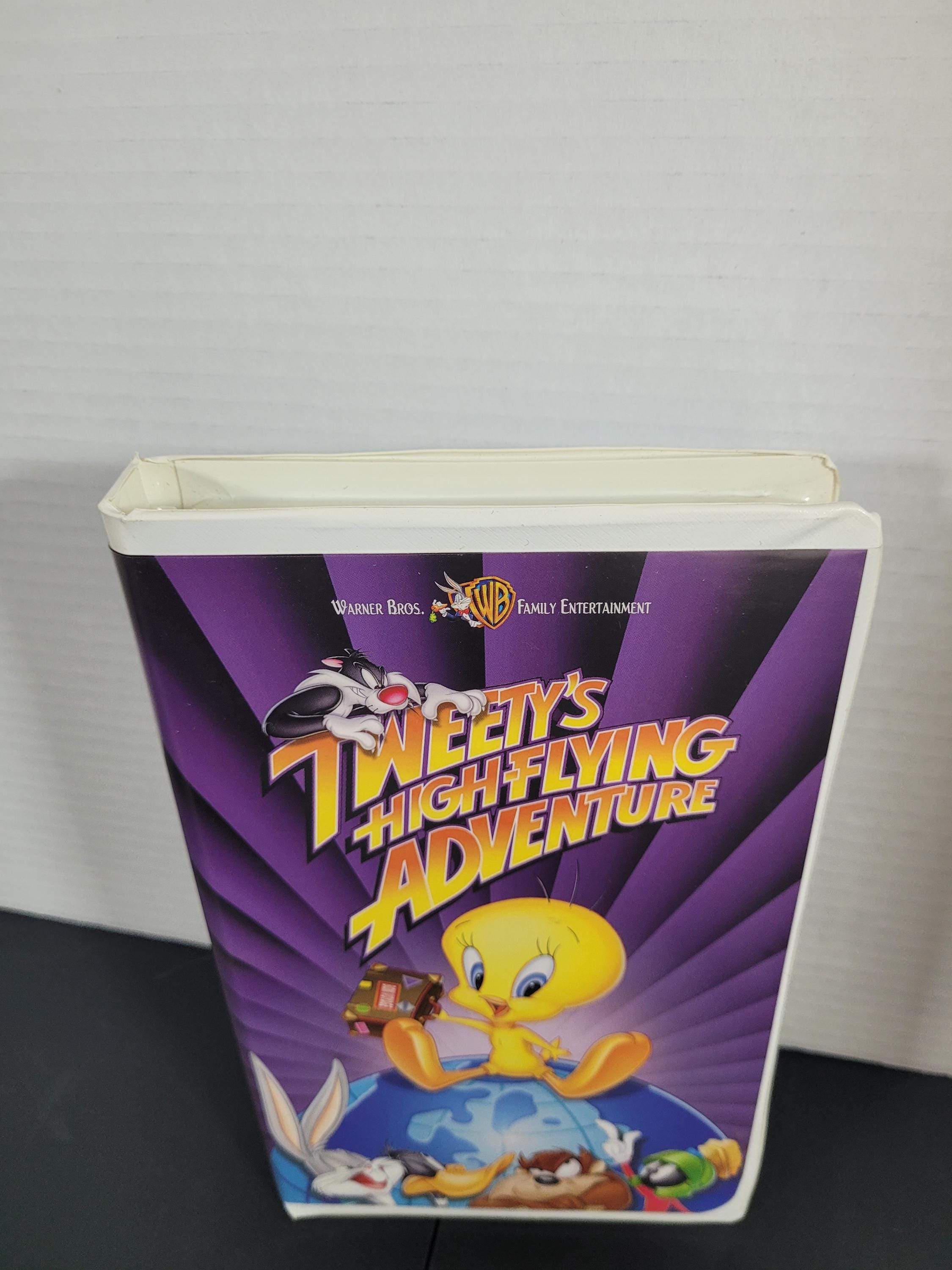 Vintage Looney Tunes Tweety High Flying Adventure VHS Tape
