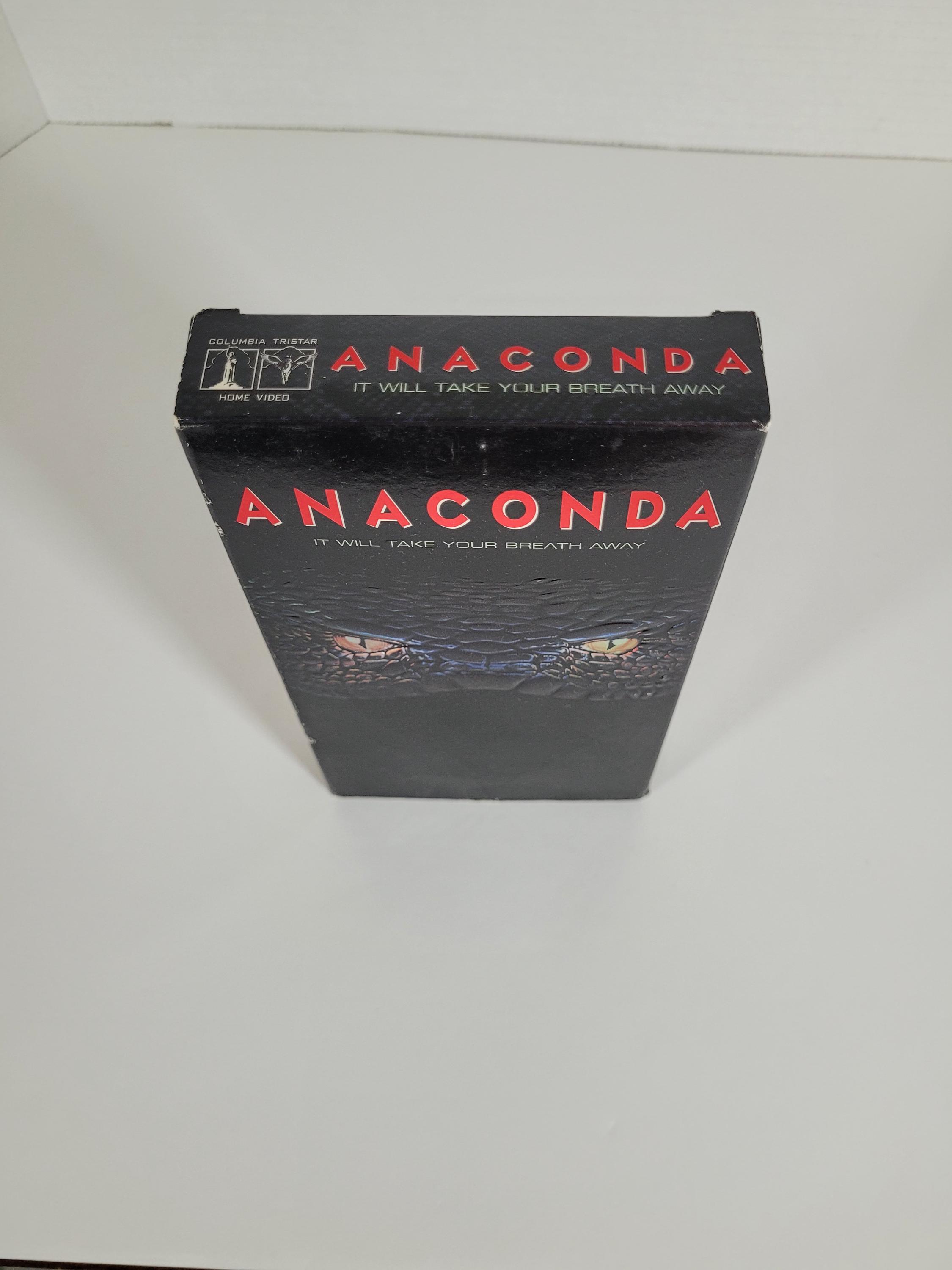 Vintage 1997 Anaconda VHS Tape/horror Action Film Former Rental