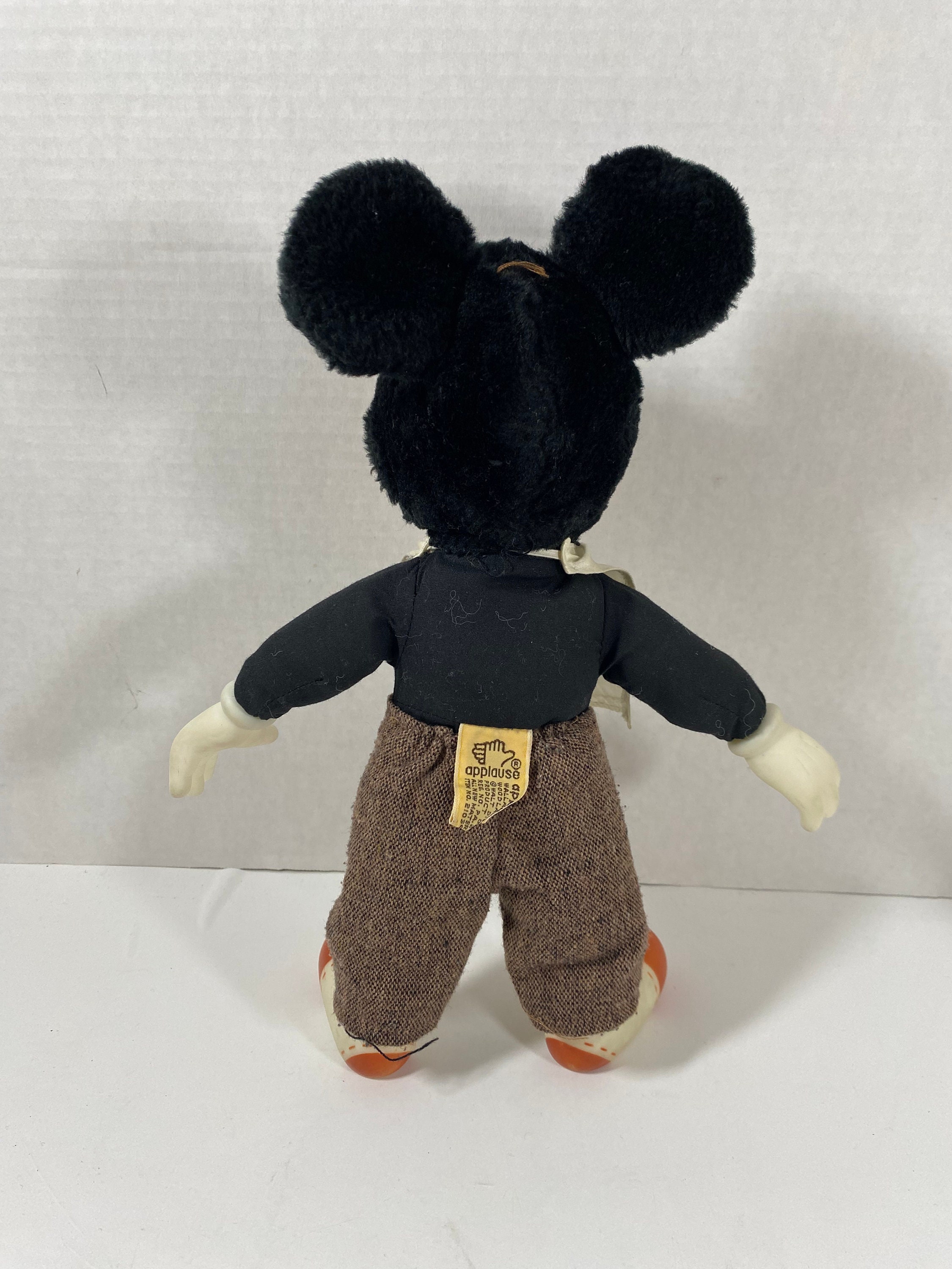 ヴィンテージ 1970 年代 Applause Toys ウォルト ディズニー ミッキー