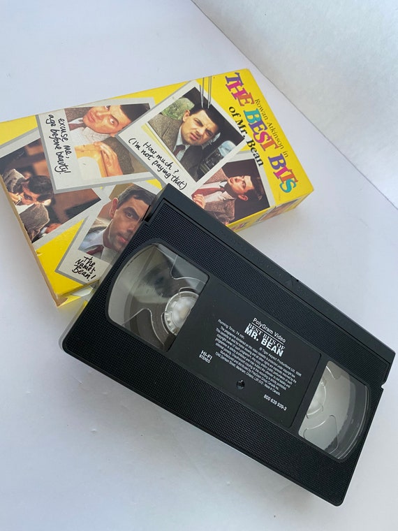 Vintage 1996 Rowan Atkinson: the Best Bits of Mr. Bean VHS - Etsy