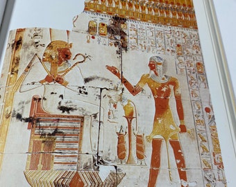 ヴィンテージ 1984 古代エジプトの地図帳 - 文化地図帳 (ハード