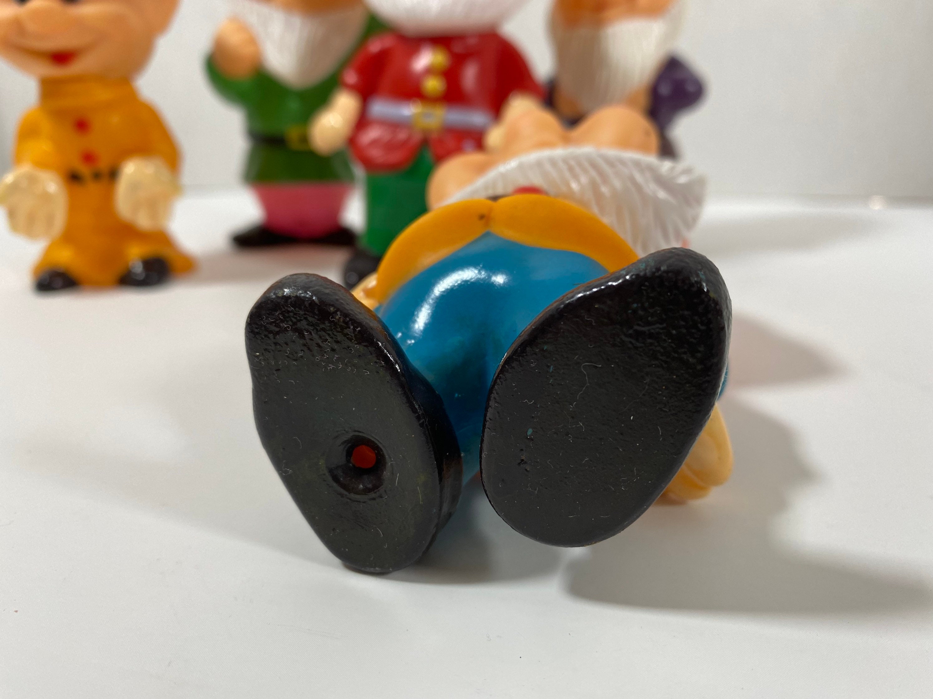 Vintage Walt Disneys Snow White and the Seven Dwarfs Rubber - Etsy