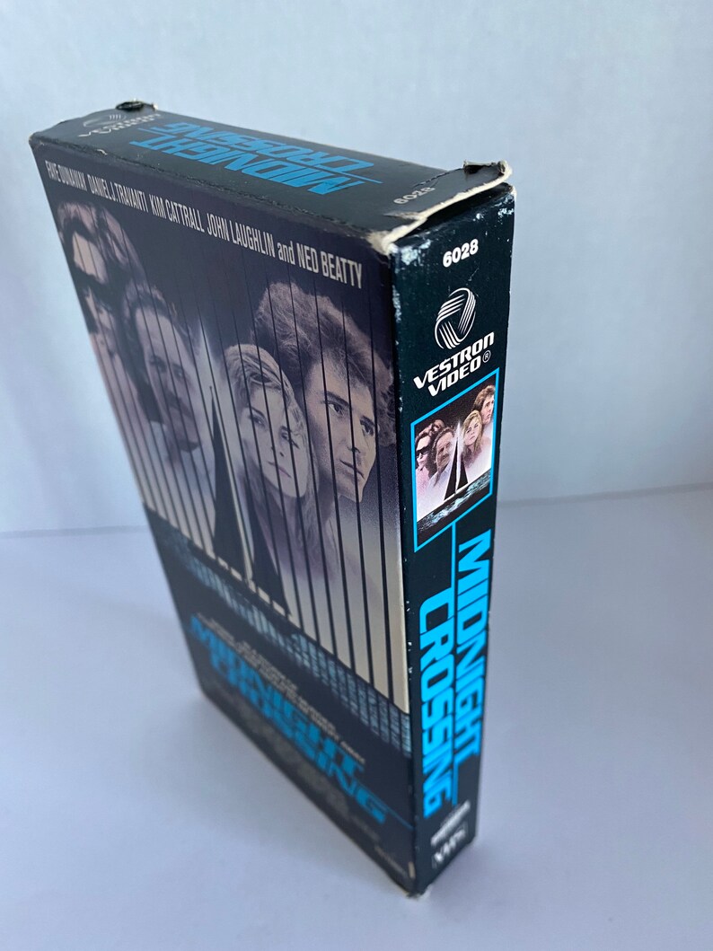 Vintage 1988 Midnight Crossing VHS Video Tape-Starring: Faye Dunaway & Kim Cattrall Collectible/Movie Enthusiast/Giftware image 4