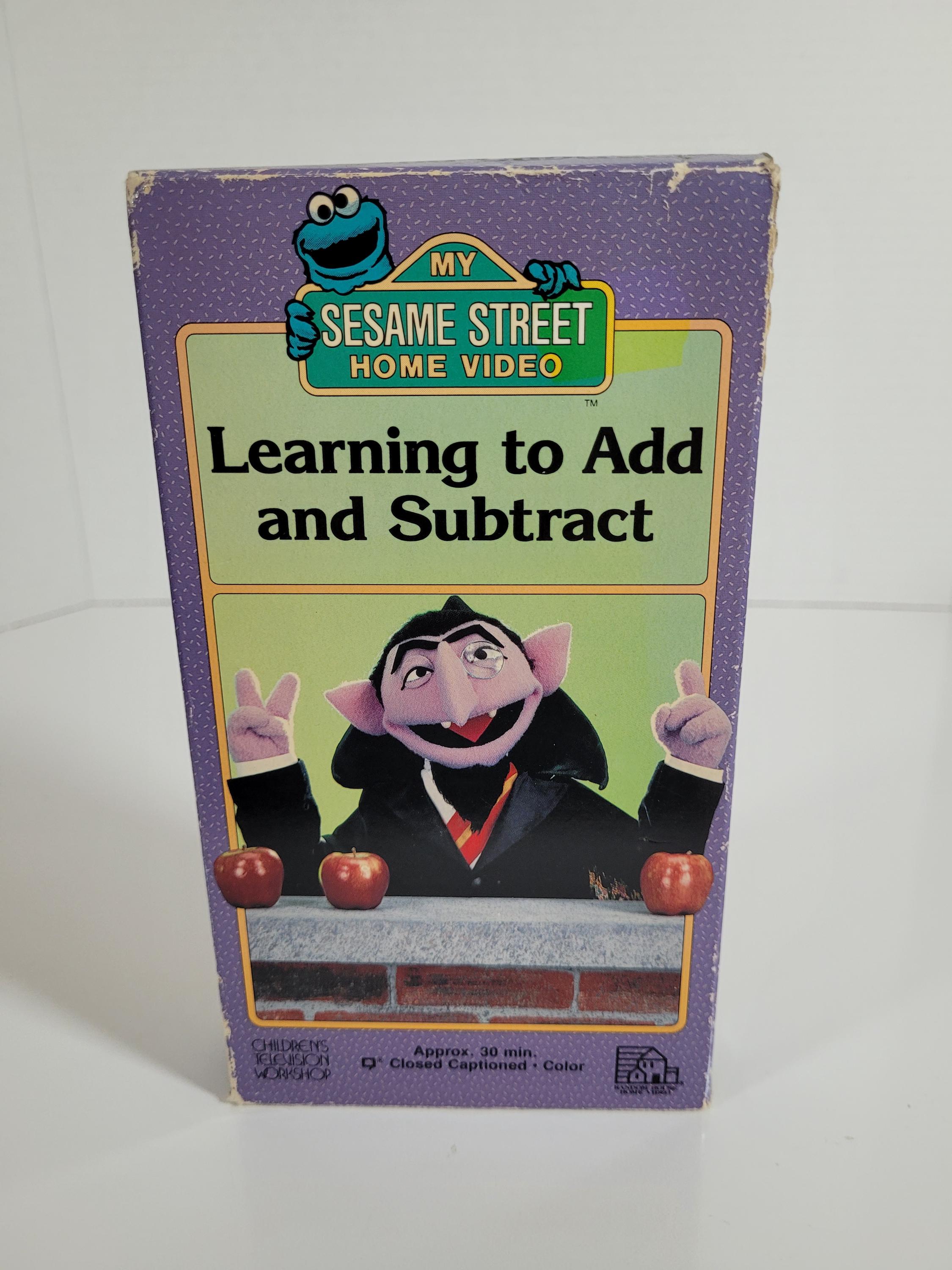 語学+参考書 Together [VHS] [VHS] Vintage 1987 Sesame Street Home Video Learning to Add and Subtract