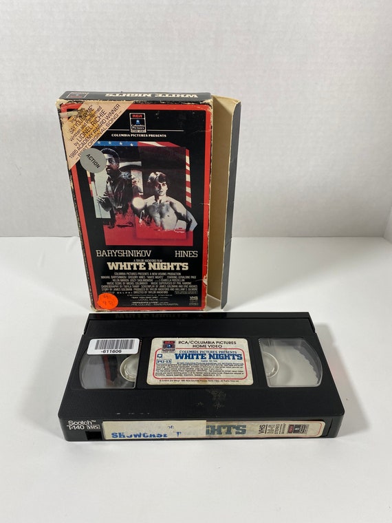 Vintage 1985 White Nights VHS - Starring: Mikhail Baryshnikov