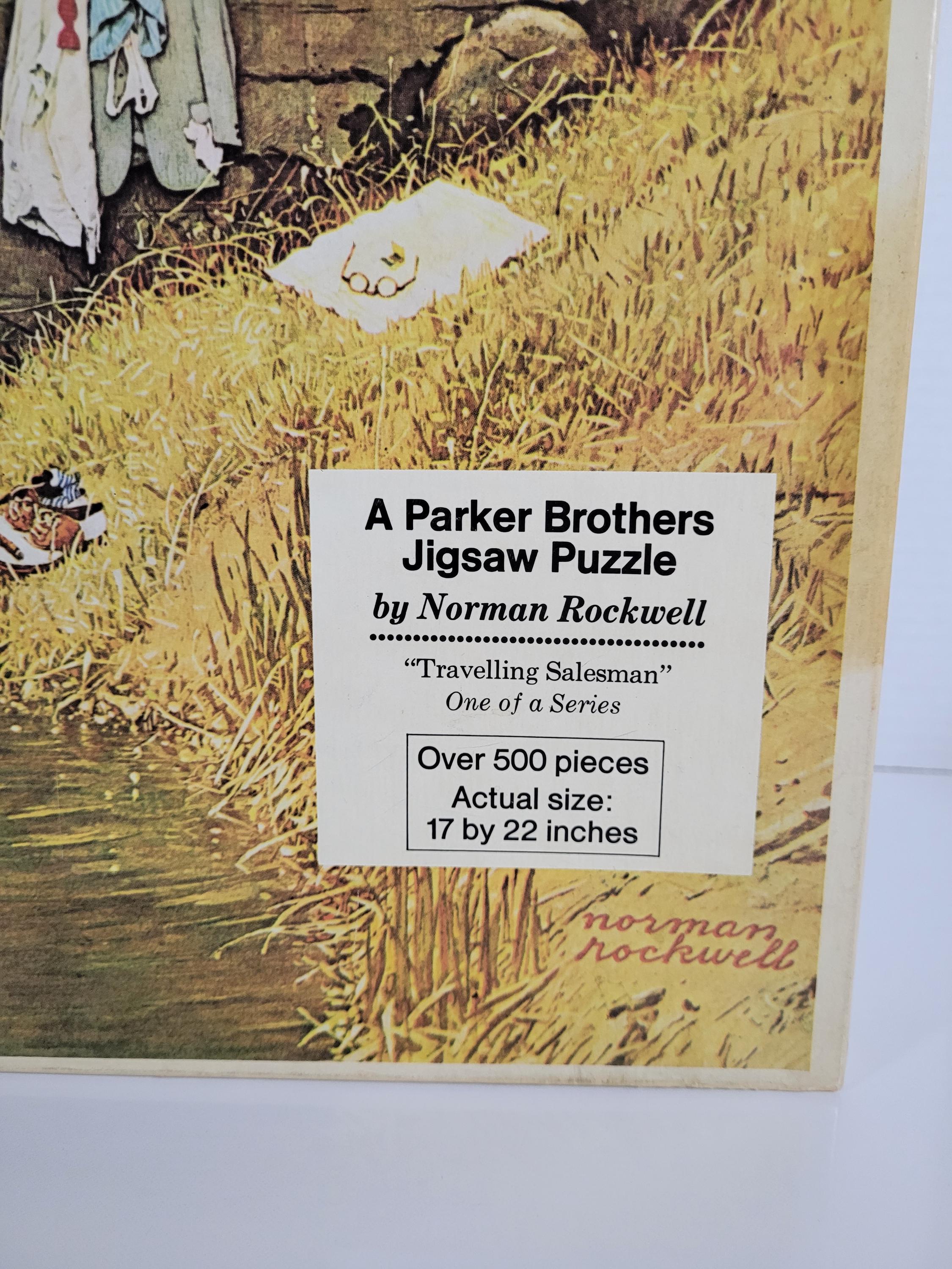 Vintage Norman Rockwell Saturday Evening Post Jigsaw Puzzle