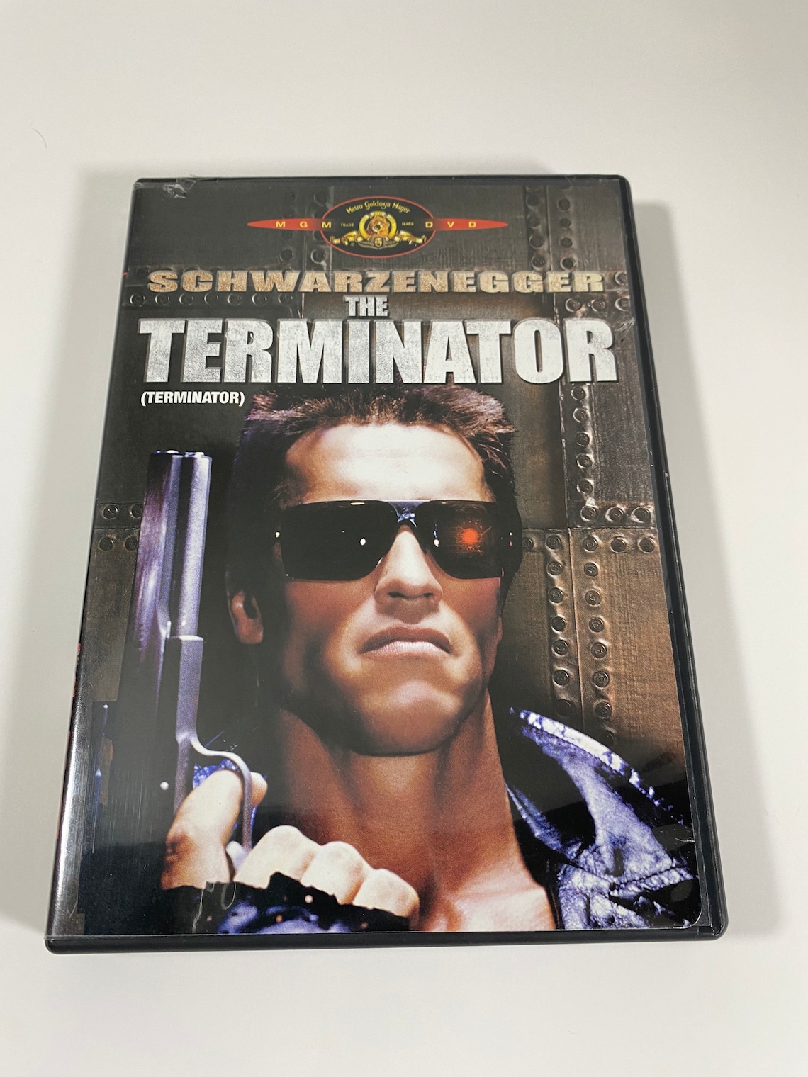 Retro the Terminator DVD Starring Arnold Schwarzenegger Etsy