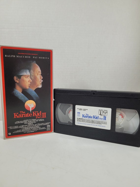 Vintage the Karate Kid Part 2 VHS Tape Vintage Movies Comedy 80s