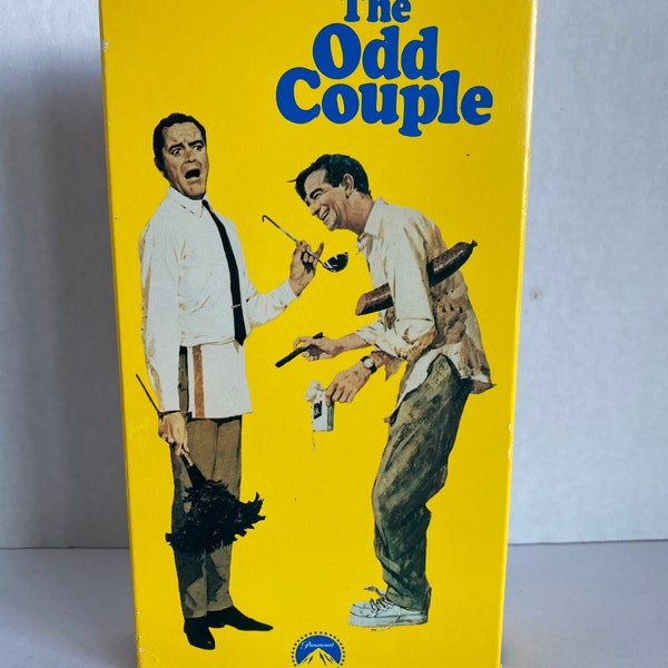 Vintage 1990 The Odd Couple VHS - Collectible/Movie Night/Giftware