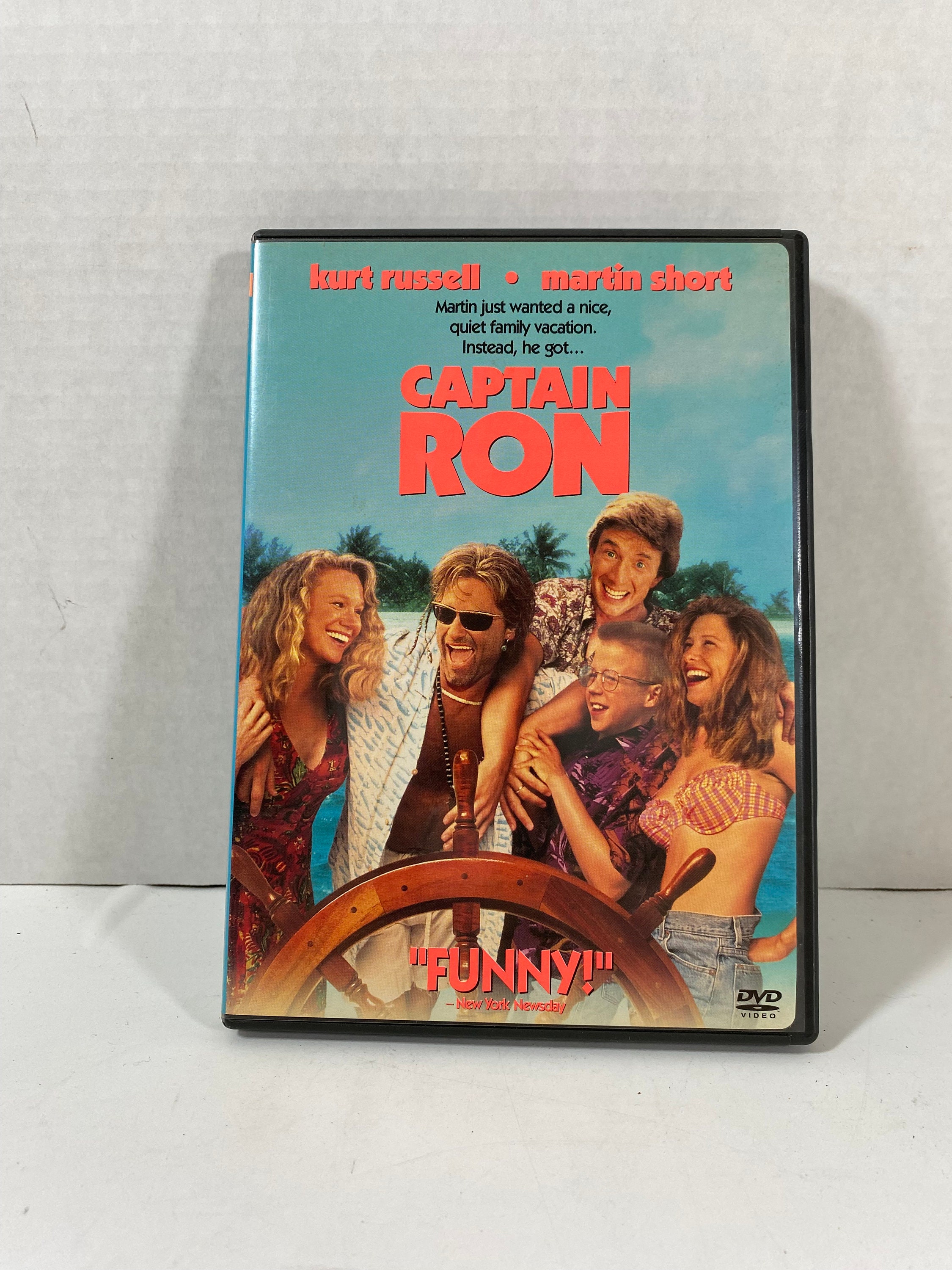 Vintage 2002 Captain Ron DVD Starring: Kurt Russell, Martin Short & Mary  Kay Place Collectable Comedy Gift Idea - Etsy