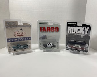 Greenlight Hollywood Ltd Edition Die-Cast Cars - Your Choice Of: Fargo ‘78 Ford F-150, Fargo ‘86 Ford Crown Victoria Or Rocky ‘73 Cadillac