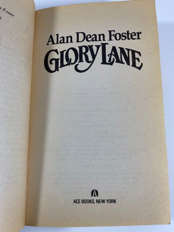 alan dean foster glory lane