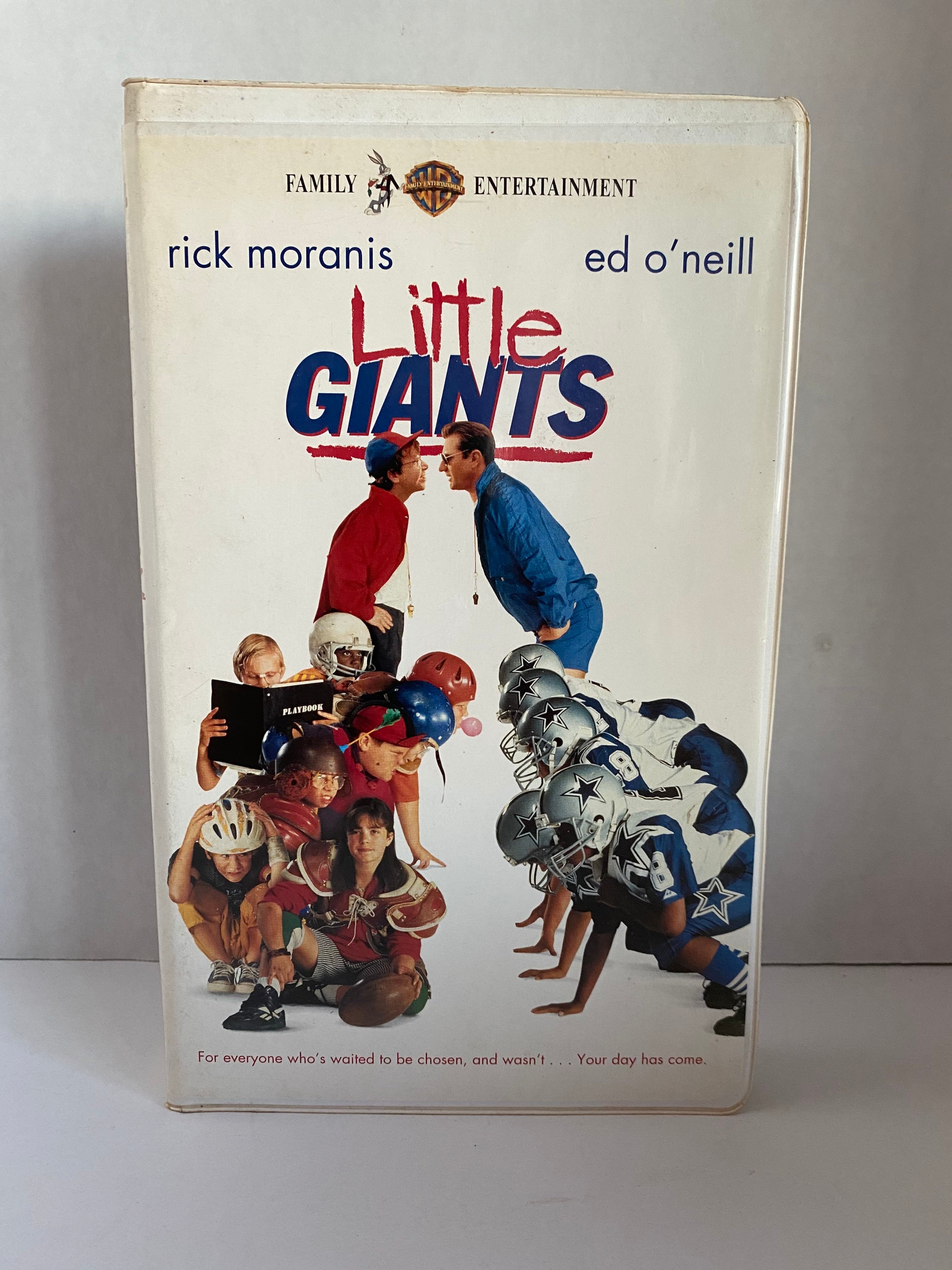Vintage 1995 Little Giants Clamshell VHS Video Tape - Starring