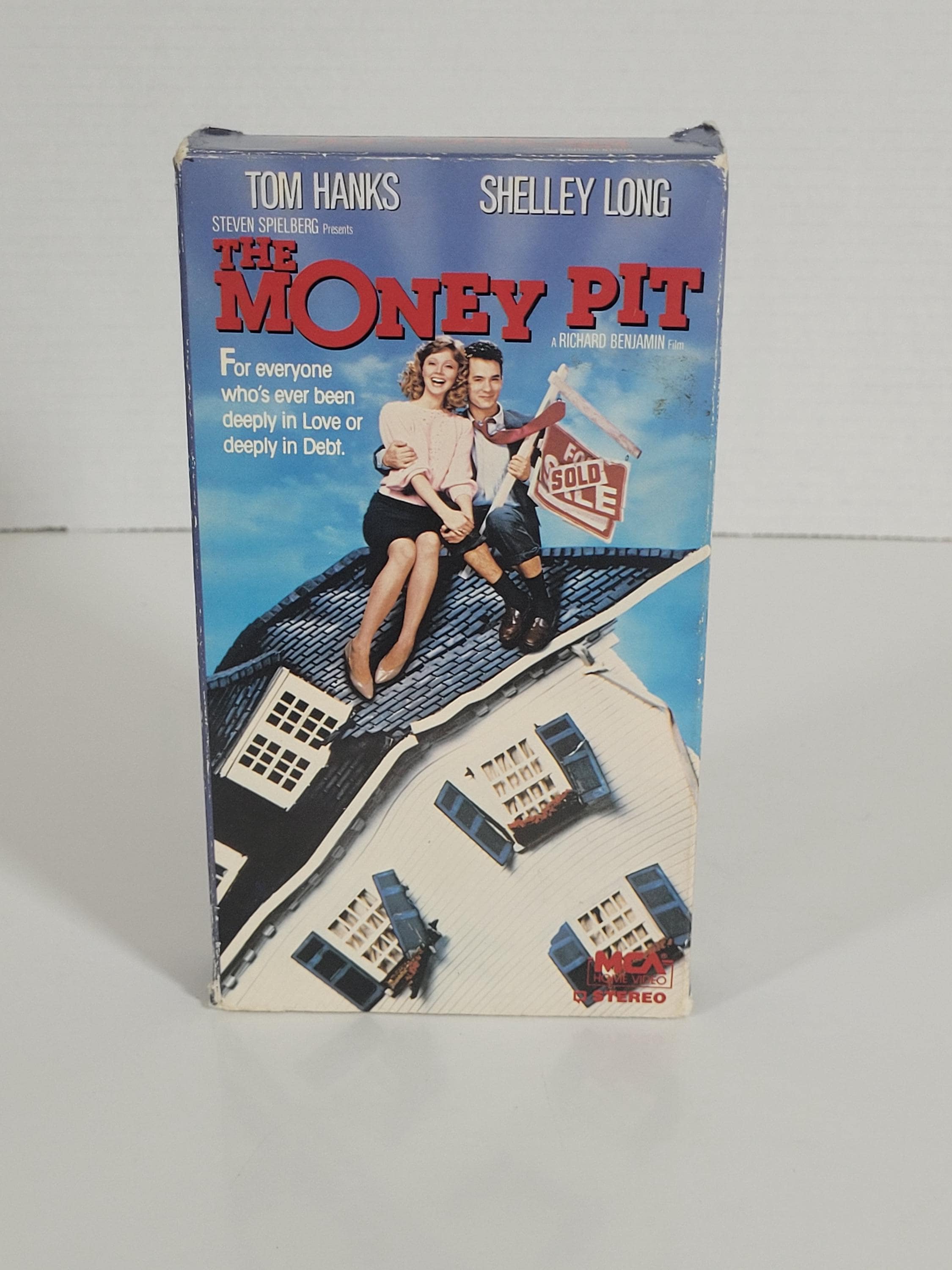 1986年製ヴィンテージ「マネー・ピット」VHSテープ/爆笑コメディ/トム・ハンクス、シェリー・ロング - Etsy 日本