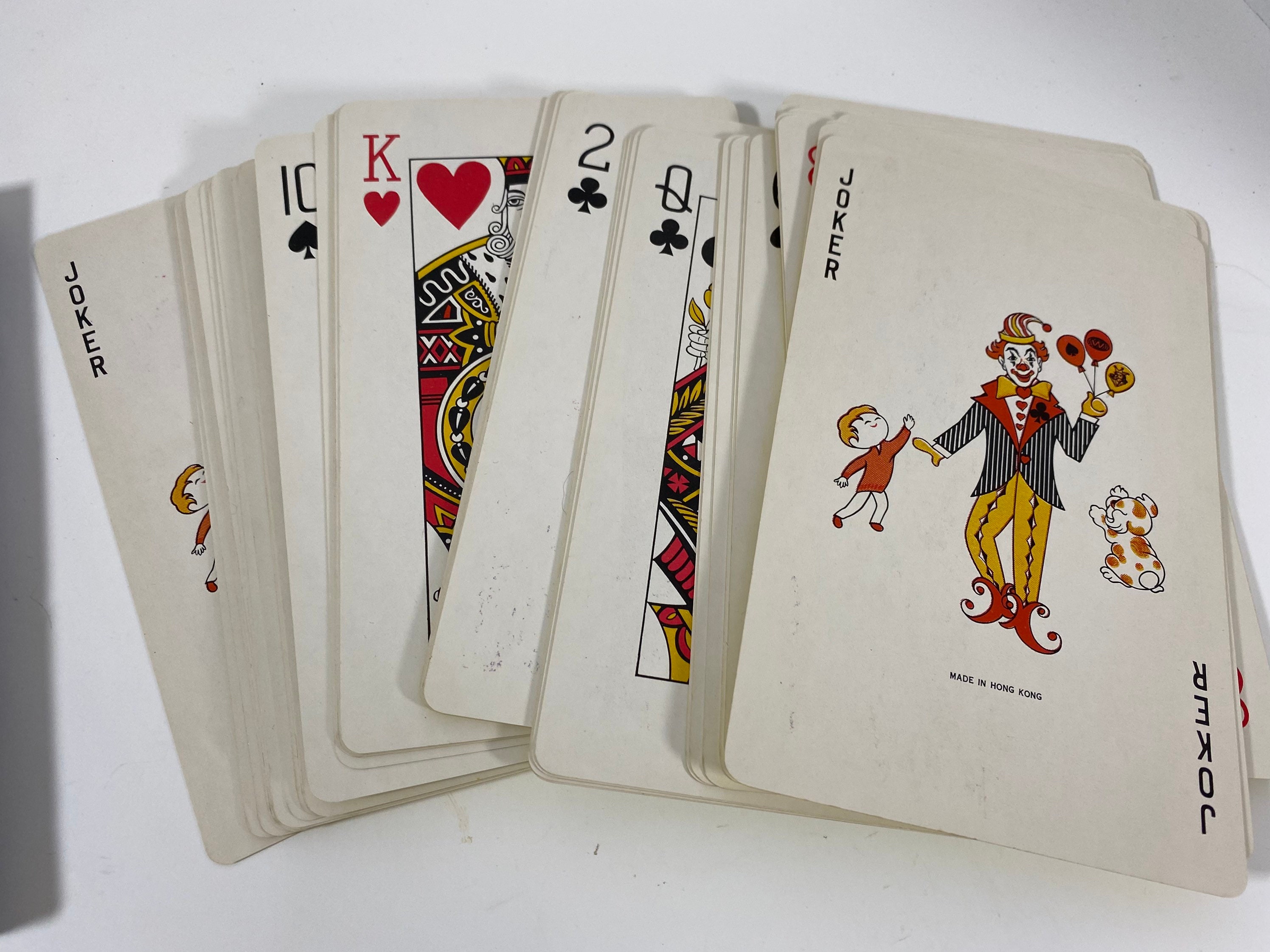 Vintage 1980's Bermuda Oversized/jumbo Playing Cards With Jokers