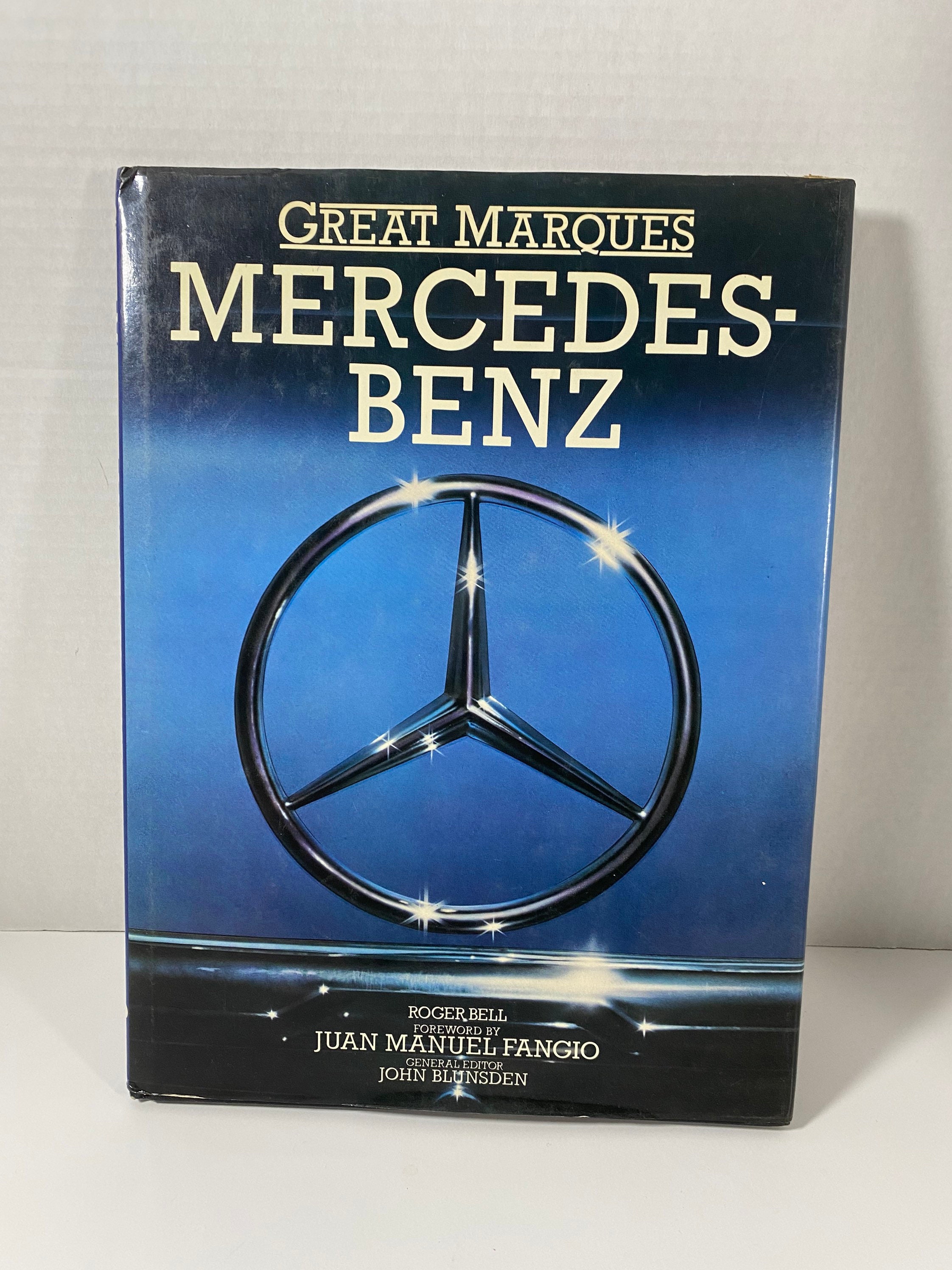 Vintage 1980 Great Marques Mercedes-benz hardcover With Original