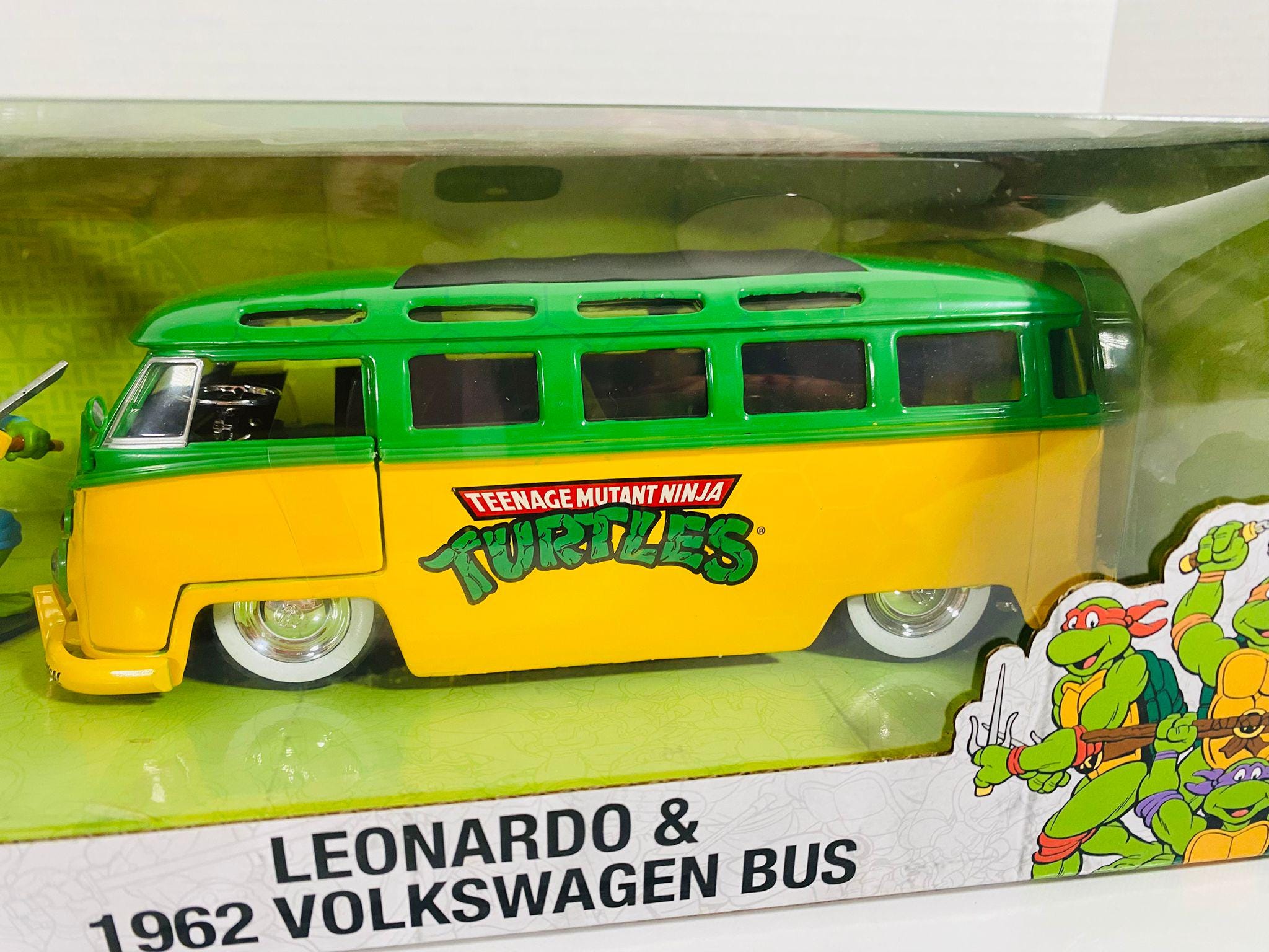 Jada Toy Turtles Van Teenage Mutant Ninja Turtles Leonardo 1962