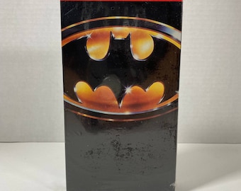 Ultra Rare WSE - Vintage 1989 Batman VHS factory sealed - Warner Bros - Tim Burton, Michael Keaton, Jack Nicholson, Kim Basinger 1980'S film