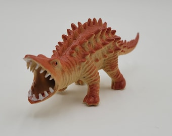 Vintage 80's Ankylosaurus Dinosaur Figure