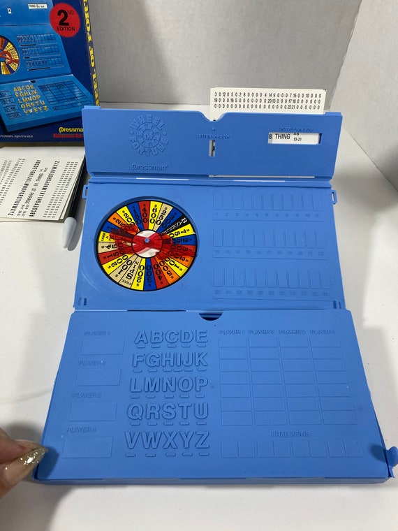 Vintage 1989 Travel Wheel of Fortune (2nd Edition) Game