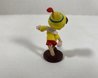 ヴィンテージ 1990 年代 ディズニー ピノキオ 2 インチ PVC おもちゃ