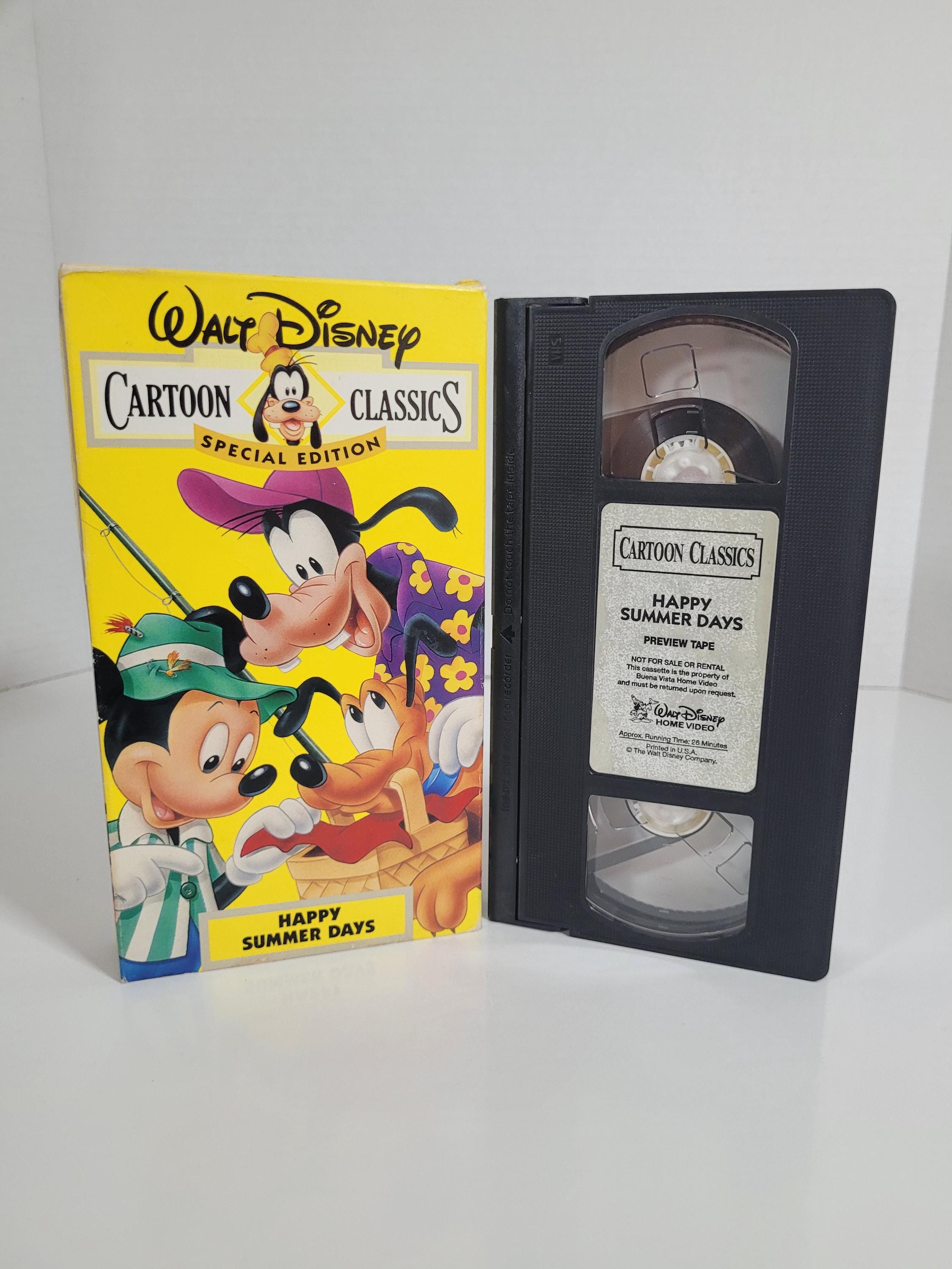Walt Disney Classic Collection　　ハッピー Walt Disney Cartoon Classics Special Edition Happy Summer Days VHS