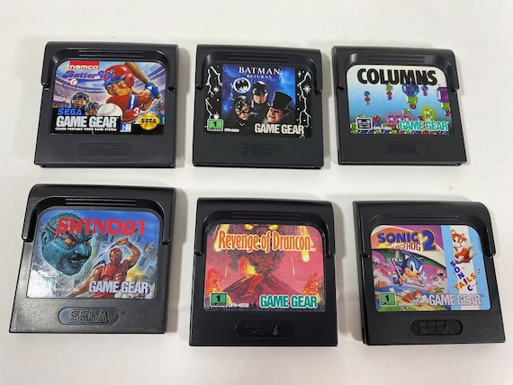 Vintage 1991 Authentic Sega Game Gear Portable Video Game System