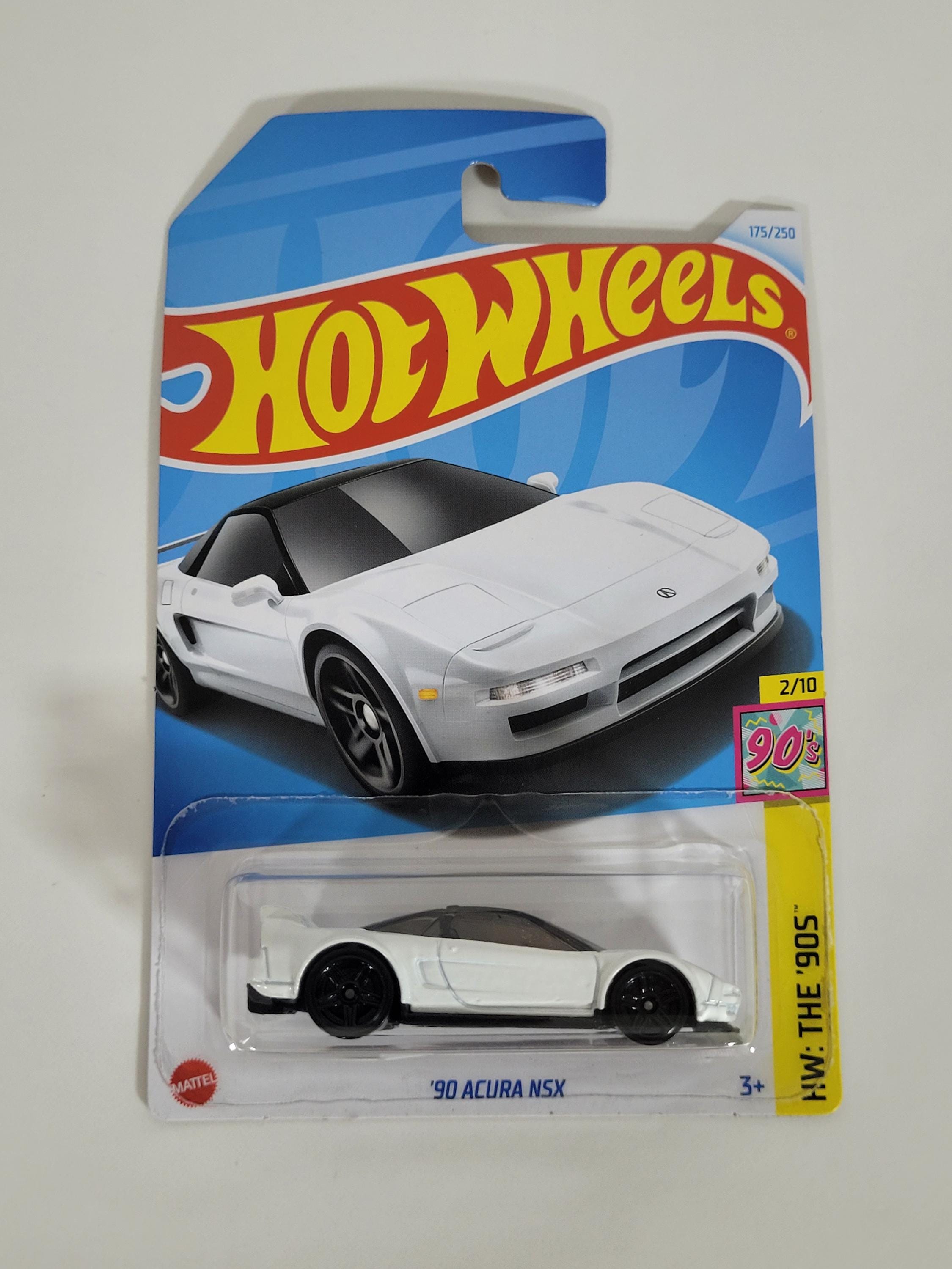 Hot Wheels 90 Acura NSX Die-cast Toy Car SEALED 1:64 Scale White