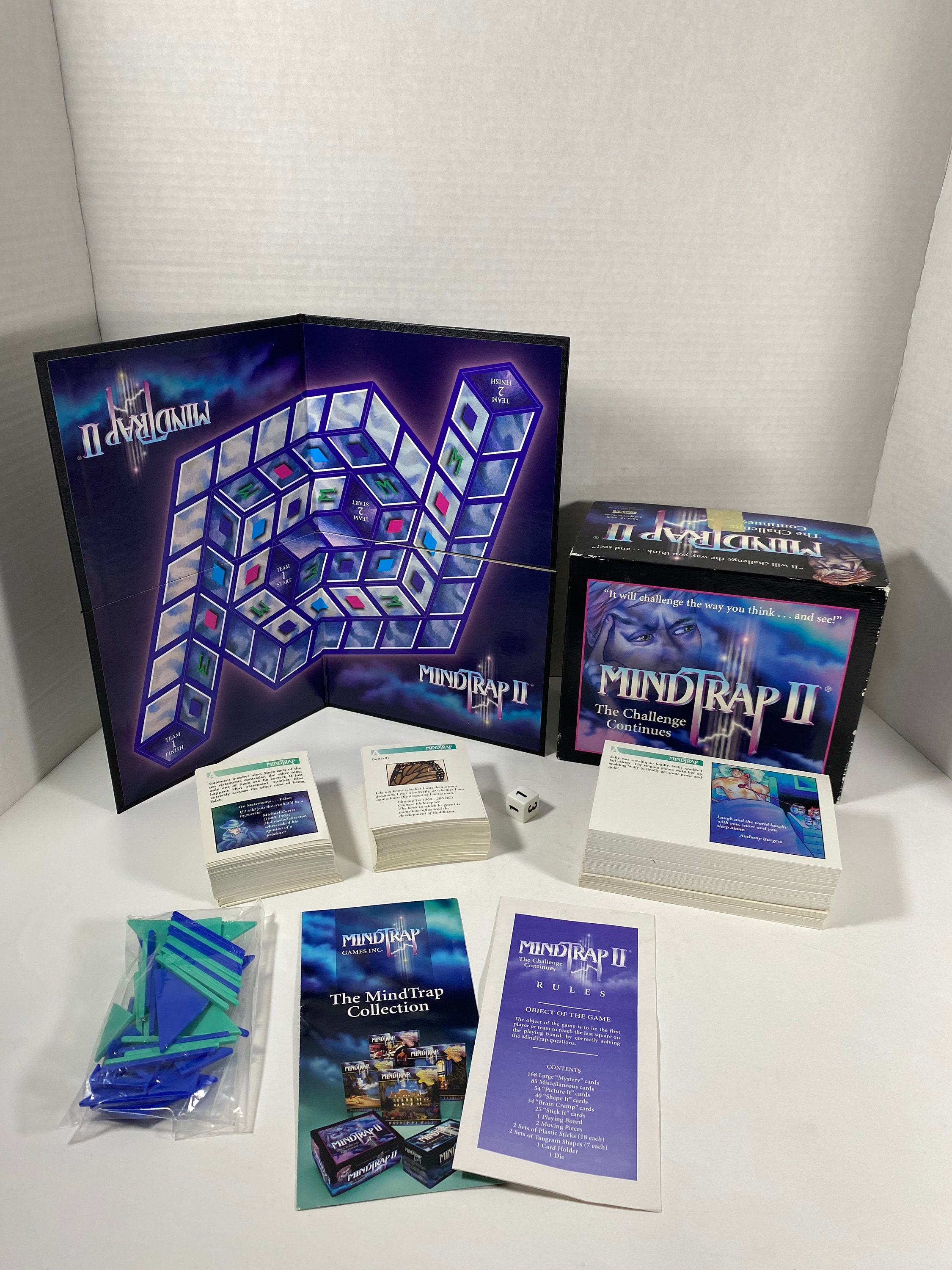 Vintage 1997 Mindtrap II Game: the Challenge Continues