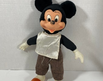 ヴィンテージ 1970 年代 Applause Toys ウォルト ディズニー ミッキー
