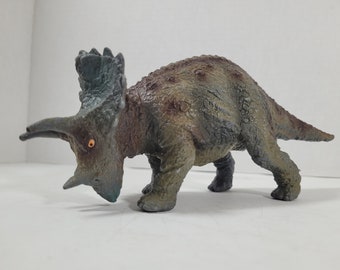 ヴィンテージ 1993 シュライヒ トリケラトプス 恐竜 フィギュア - Etsy