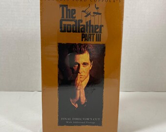 ゴッドファーザー PART III 1990 オリジナル両面映画ポスター - Etsy 日本