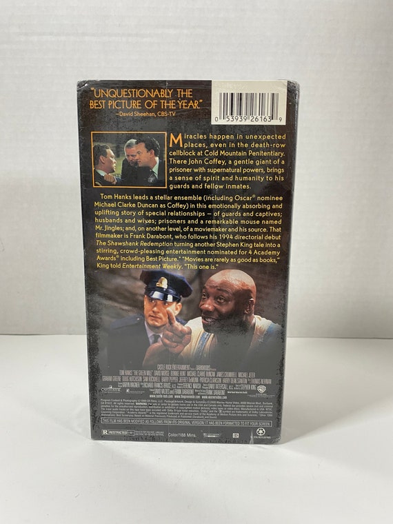 Vintage 1999 the Green Mile •sealed• Double VHS Video Tape