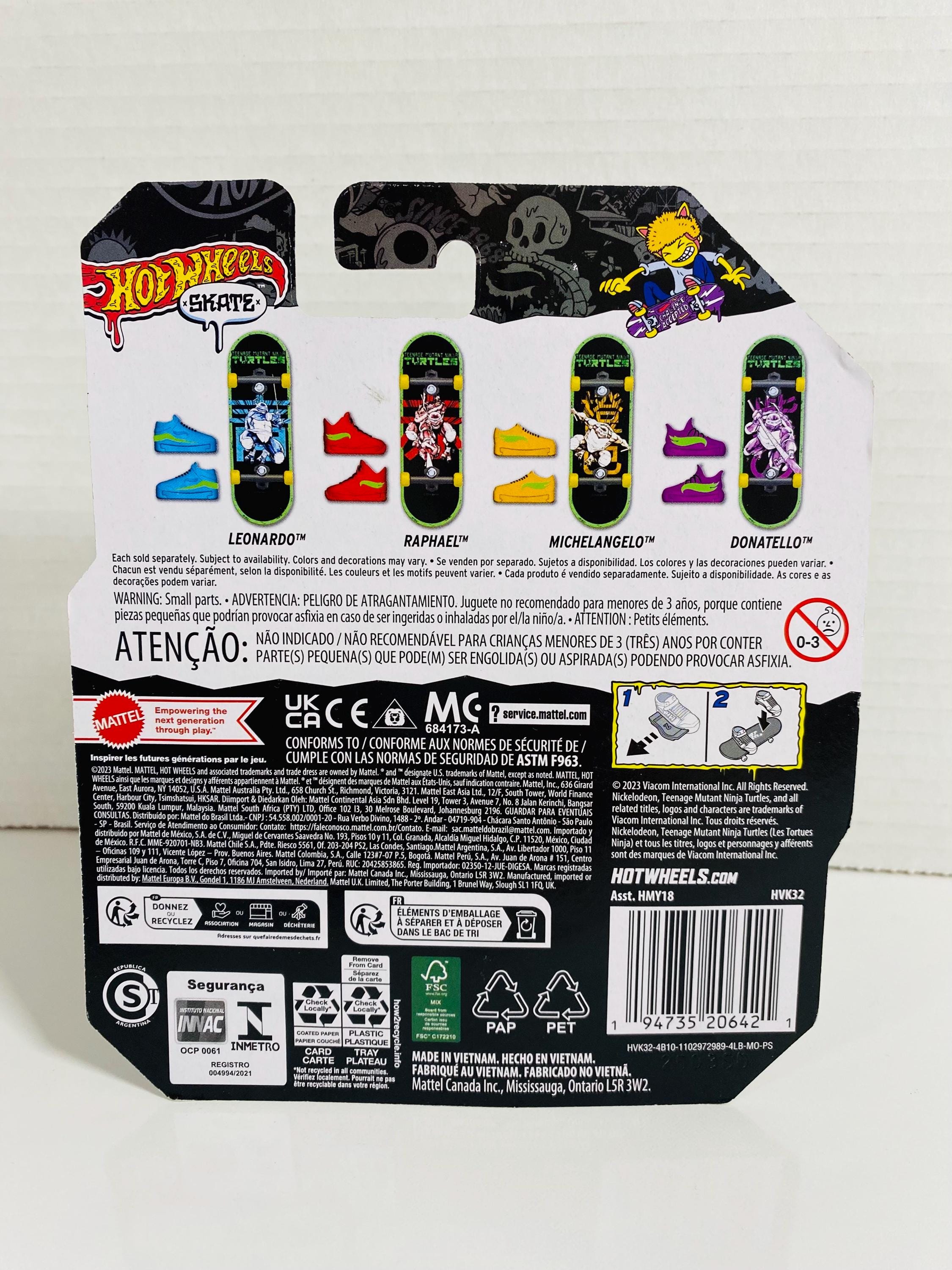 ホットウィール スケート TMNT ティーンエイジ・ミュータント